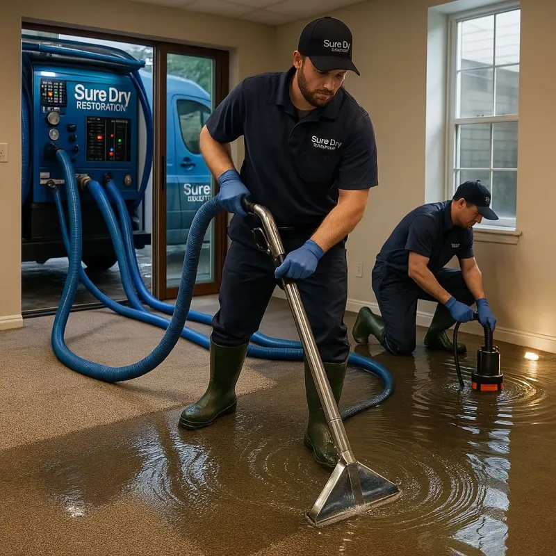 Water Extraction and Removal process in Mystic, CT
